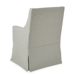 Slope Arm Slip Cover Chair