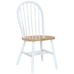 Dining Essentials - Windsor Chair in White & Natural