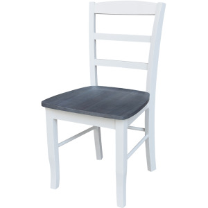 Dining Essentials - Madrid Chair in Heather Gray and White