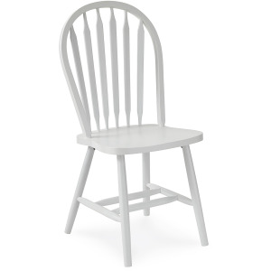 Dining Essentials - Windsor Arrowback Chair in Pure White