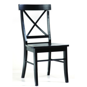 Dining Essentials - X-Back Chair in Black
