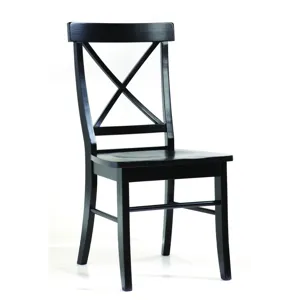 Dining Essentials - X-Back Chair in Black