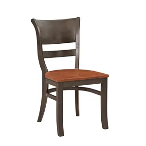 Westwood - Brandy Chair in Coal and Bourbon Oak