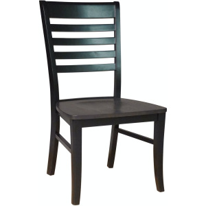 Cosmopolitan Collection - Roma Chair in Coal & Black