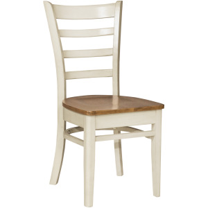 Dining Essentials - Emily Chair in Hickory and Shell