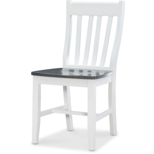 Dining Essentials - Cafe Chair in Heather Gray and White