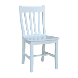 Hampton Collection - Schoolhouse Chair in Pure White