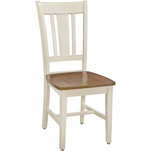Dining Essentials - San Remo Chair in Hickory and Shell