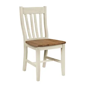Dining Essentials - Schoolhouse Chair in Hickory and Shell