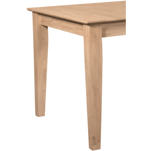 Medium Table Top w/Shaker Legs Base