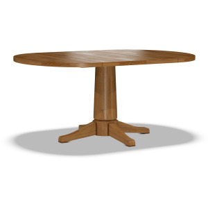 Oval Table Top w/ Traditional Pedestal Base
