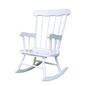 Tykes Collection - Juvenile Rocker in Pure White