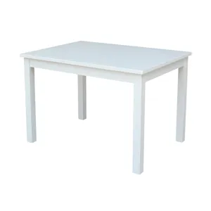 Tykes Collection - Juvenile Table and Chairs in White