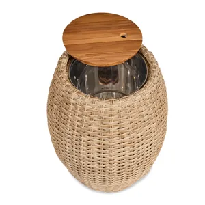 PARKS: Outdoor Living - Biscayne End Table/Ice Bucket
