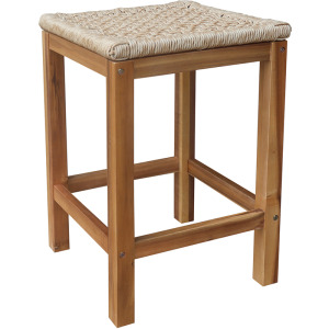 PARKS: Outdoor Living - Acacia Backless Stool