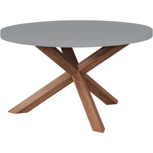 PARKS: Outdoor Living - Shenandoah Round Dining Table in Gray