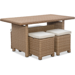 PARKS: Outdoor Living - Biscayne 5pcs Dining Set