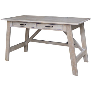 Home Accents - Serendipity Desk in Taupe Gray