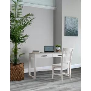 Tykes Collection- Carson Desk in Chalk and White