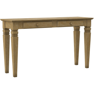 Java Sofa Table w/ Drawers