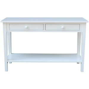 Destinations Collection - Spencer Sofa Table in Pure White