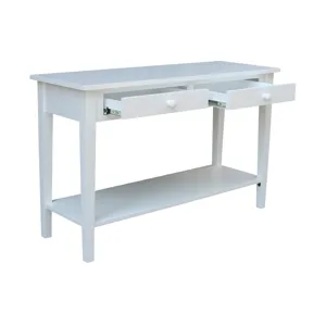 Destinations Collection - Spencer Sofa Table in Pure White