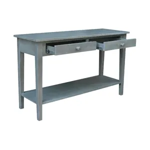 Destinations Collection - Spencer Sofa Table in Heather Gray