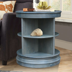 Destinations Collection - Library End Table in Heather Gray