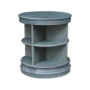 Destinations Collection - Library End Table in Heather Gray