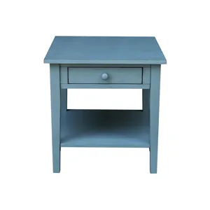Destinations Collection - Spencer End Table in Ocean Blue