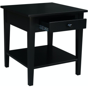 Destinations Collection - Spencer End Table in Black