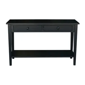 Destinations Collection - Spencer Sofa Table in Black