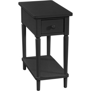 Destinations Collection - Narrow Side Table in Black