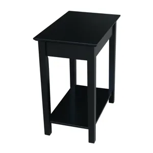 Destinations Collection - Narrow End Table in Black