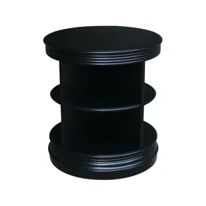 Destinations Collection - Library End Table in Black
