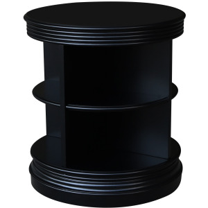 Destinations Collection - Library End Table in Black