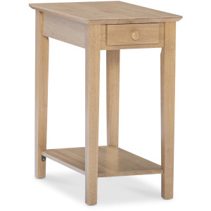 Destinations - Narrow End Table in Honey