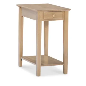Destinations - Narrow End Table in Honey