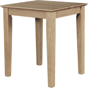 Home Accents - Shaker End Table in Honey