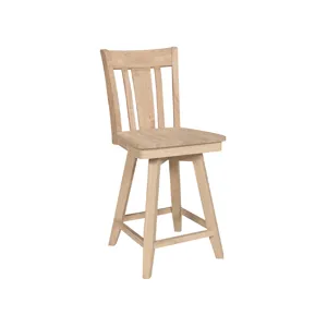 24'' San Remo Swivel Counter Stool