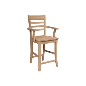 24'' Roma Counter Stool w/Arms