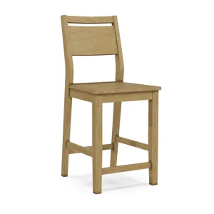 24" Aspen Panel Back Counter Stool