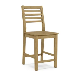 24" Aspen Ladder Back Counter Stool