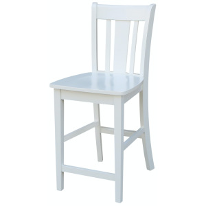 Dining Essentials - San Remo Stool in Pure White