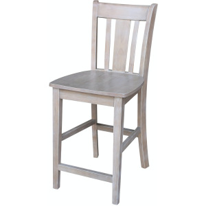 Dining Essentials - San Remo Stool in Taupe Gray