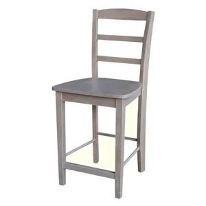 Dining Essentials - Madrid Stool in Taupe Gray