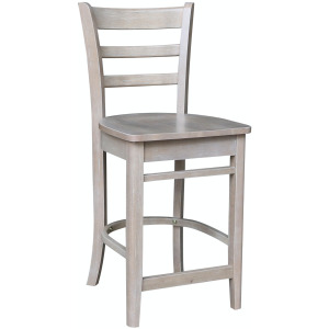 Dining Essentials - Emily Stool in Taupe Gray