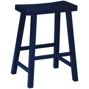 Home Accents - 24''H Saddleseat in Antique Black