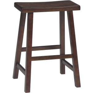 Home Accents - 24''H  Saddleseat in Espresso