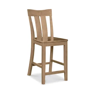 Cosmopolitan Collection - 24" Ava Stool in Honey
